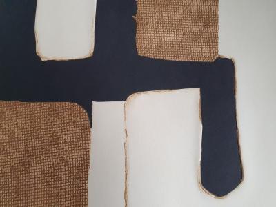 Conrad MARCA-RELLI - Composition 13, 1977 - Gravure signée au crayon 2