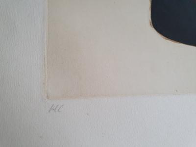 Conrad MARCA-RELLI - Composition 14, 1977 - Gravure signée au crayon 2