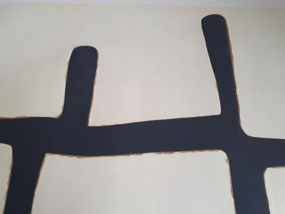 Conrad MARCA-RELLI - Composition 15, 1977 - Gravure signée au crayon 2