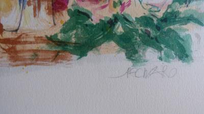 Jacques PECNARD - Ambiance à la Belle Epoque, 1980 - Lithographie originale signée au crayon 2