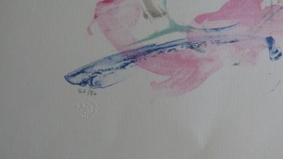 Jacques PECNARD - Coiffeuse à la Belle Epoque, 1980 - Lithographie originale signée au crayon 2