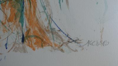 Jacques PECNARD - Coiffeuse à la Belle Epoque, 1980 - Lithographie originale signée au crayon 2