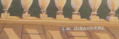 Mady DE LA GIRAUDIERE - Les Chats 1, 1980 - Lithographie originale signée dans la planche 2