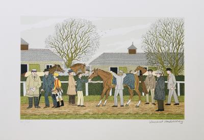 Vincent HADDELSEY - Le gagnant, 1985 - Lithographie originale signée au crayon 2