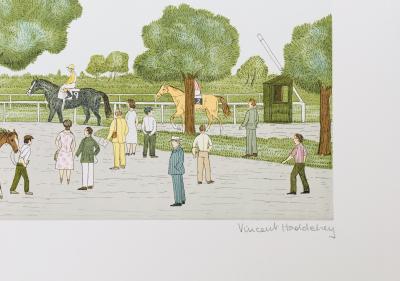 Vincent HADDELSEY - Cagnes-sur-Mer, 1985 - Lithographie originale signée au crayon 2