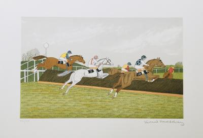 Vincent HADDELSEY - Auteuil, 1985 - Lithographie originale signée au crayon 2