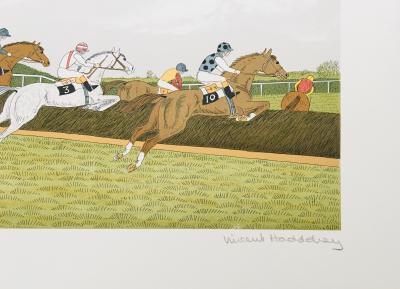 Vincent HADDELSEY - Auteuil, 1985 - Lithographie originale signée au crayon 2