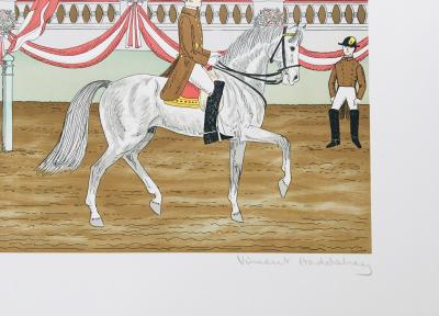 Vincent HADDELSEY - L'école de Vienne, 1985 - Lithographie originale signée au crayon 2