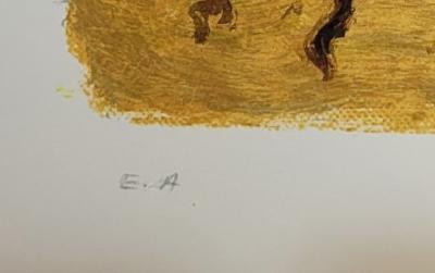 Georges BORGEAUD - Jardin, 1970 - Lithographie originale signée 2