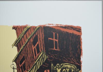 Christophe Gaultier et Cyril Pedrosa - Scène de Western - Sérigraphie Signée - 2010 2