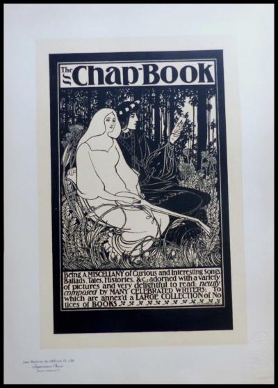 William BRADLEY - The chap book, 1898 - lithographie originale 2