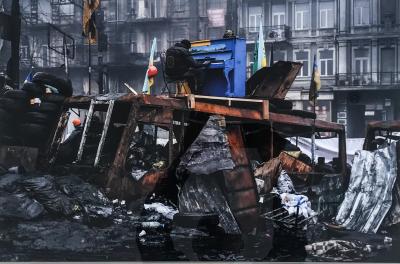 Eric BOUVET - Place Maïdan, 2014 - Photographie 2