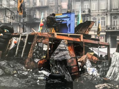 Eric BOUVET - Place Maïdan, 2014 - Photographie 2