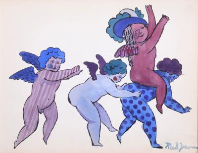 Andy WARHOL - In the Bottom of My Garden, 1956 - Original offset print 2
