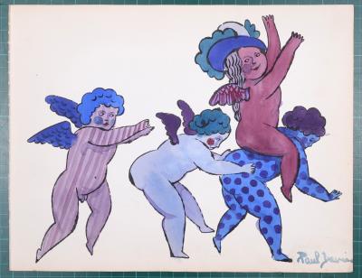Andy WARHOL - In the Bottom of My Garden, 1956 - Original offset print 2