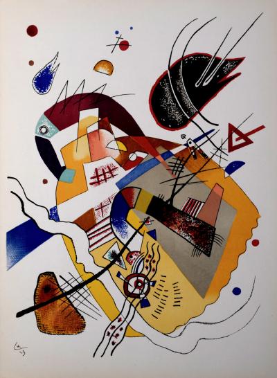 Wassily KANDINSKY  (after) - Promenade, 1920 & Bonne Humeur, 1923 -  2 Lithographs in colors on double page 2