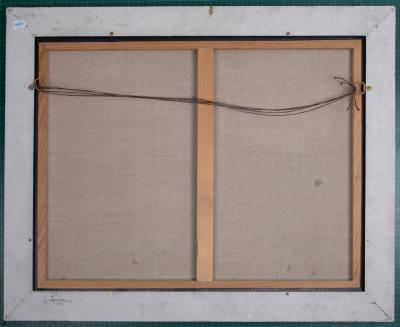 Yvon TAILLANDIER - Sans titre, 1975 - Gouache originale sur papier marouflé sur toile 2