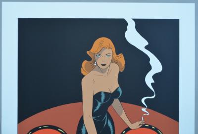 Philippe Berthet - Pin-Up - Las Vegas, 2002  - Sérigraphie signée au crayon 2