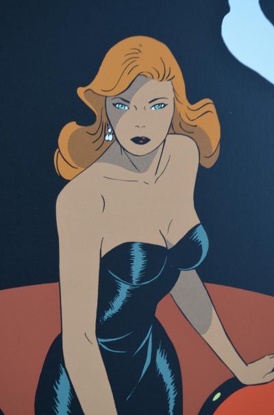 Philippe Berthet - Pin-Up - Las Vegas, 2002  - Sérigraphie signée au crayon 2