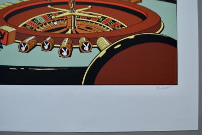 Philippe Berthet - Pin-Up - Las Vegas, 2002  - Sérigraphie signée au crayon 2