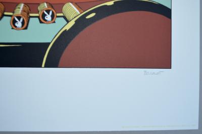 Philippe Berthet - Pin-Up - Las Vegas, 2002  - Sérigraphie signée au crayon 2