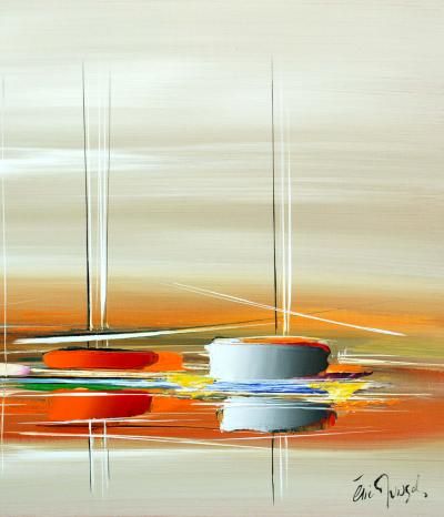 Eric MUNSCH - Couleur d’été, 2021 - Huile sur toile signée 2