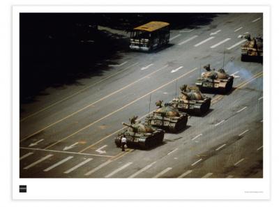 Stuart FRANKLIN - The Tank Man Tiananmen Square, Beijing, 1989 - Affiche 2