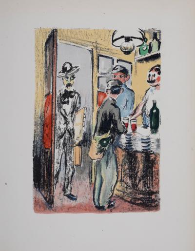 Kees VAN DONGEN -  Au Beau Temps de la Butte, 1949 - Book with a complete set of 20 color lithographs 2