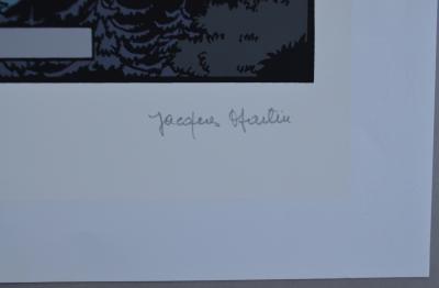 Jacques Martin - La grande menace, 1985 - Sérigraphie 2
