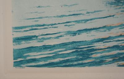 René LIGERON - Rêve d’une petit Venise - Gravure originale signée 2
