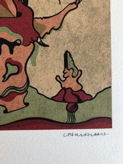Jorge CAMACHO - Composition - Lithographie originale signée au crayon 2