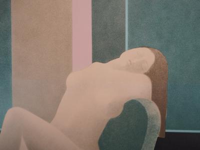 Pierre GARCIA-FONS : Femme endormie - Lithographie originale signée 2