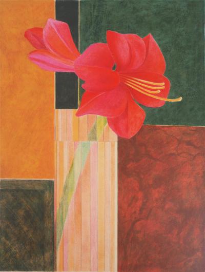 Pierre GARCIA-FONS : Amaryllis - Lithographie originale signée 2