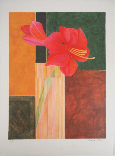 Pierre GARCIA-FONS : Amaryllis - Lithographie originale signée 2