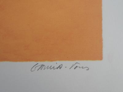 Pierre GARCIA-FONS : Magnolia blanc - Lithographie originale signée et dédicacée 2