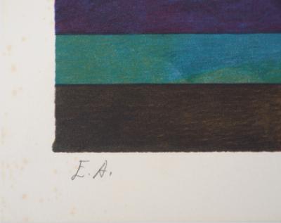 Pierre GARCIA-FONS : Arbre fleuri - Lithographie originale signée 2