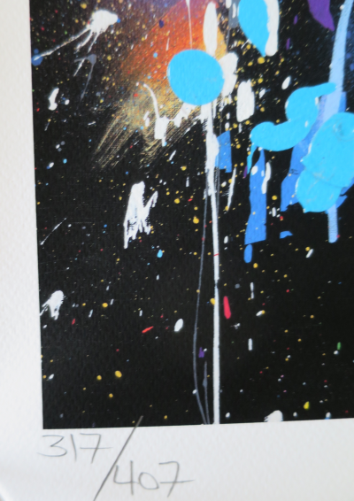 JonOne - My world, 2019 - Impression signée et numérotée 2