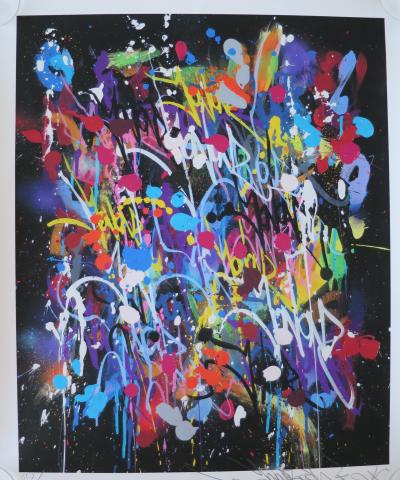 JonOne - My world, 2019 - Impression signée et numérotée 2