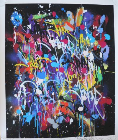 JonOne - My world, 2019 - Impression signée et numérotée 2
