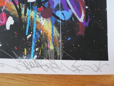JonOne - My world, 2019 - Impression signée et numérotée 2