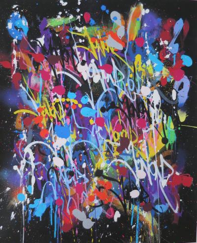 JonOne - My world, 2019 - Impression signée et numérotée 2