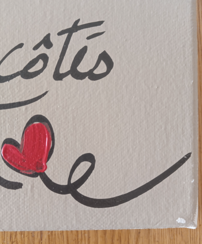 In Love - A tes cotés - Peinture sur toile 2