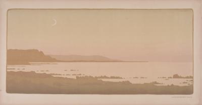 Paul BERTHON - La Pointe de Bretteville, 1899 - Original lithograph 2