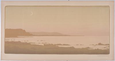 Paul BERTHON - La Pointe de Bretteville, 1899 - Original lithograph 2