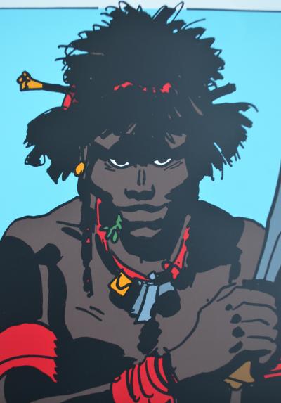 Hugo Pratt - Vertige graphic, 1990 - Sérigraphie 2