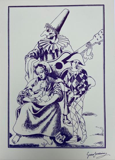 Gino SEVERINI (d’après) - Sans titre - Lithographie 2