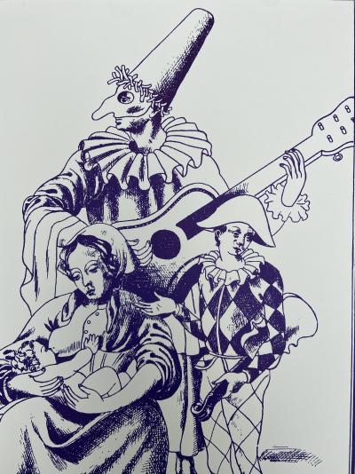Gino SEVERINI (d’après) - Sans titre - Lithographie 2
