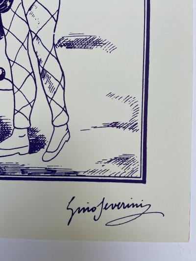Gino SEVERINI (d’après) - Sans titre - Lithographie 2