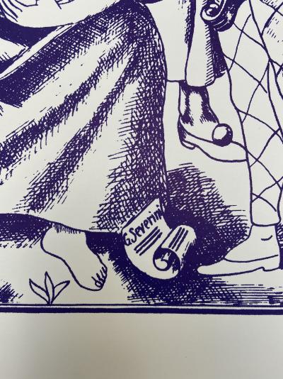 Gino SEVERINI (d’après) - Sans titre - Lithographie 2