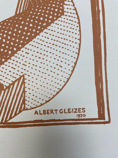 Albert GLEIZES - Composition cubiste, 1920 - Lithographie 2